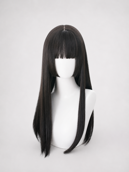 PELUCA NEGRA HIME CUT