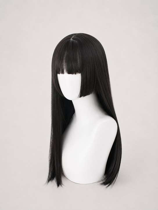 PELUCA NEGRA HIME CUT